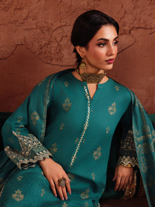 Pret 3Pc Embroidered Jacquard Suit - EWTKE5-81086-3P