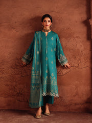 Pret 3Pc Embroidered Jacquard Suit - EWTKE5-81086-3P