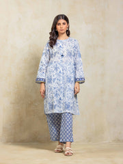 Pret 2Pc Printed Lawn Shirt Trouser - EWTKP5-81880ST
