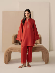 Pret 2Pc Embroidered Khaddar Shirt Trouser - EWTKED5-84007ST