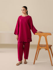 Pret 2Pc Embroidered Khaddar Shirt Trouser - EWTKED5-84008ST