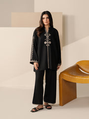 Pret 2Pc Embroidered Khaddar Co-ord Set - EWTKED5-84010ST