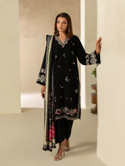 Pret Embroidered Khaddar Suit - EWTKED5-84016-3P