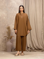 Pret 2Pc Solid Khaddar Co-Ord Set - EWTKS5-84024ST