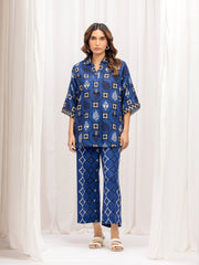 Pret Printed Khaddar Co-Ord Set - EWTKP5-84043ST