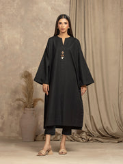 Pret 2Pc Solid Khaddar Co-Ord Set - EWTKS5-84049ST