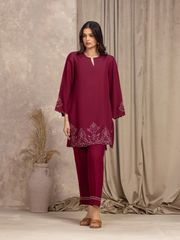 Pret Embroidered Viscose Co-Ord Set - EWTKED5-84060ST