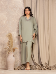 Pret Embroidered Viscose Co-Ord Set - EWTKED5-84064ST