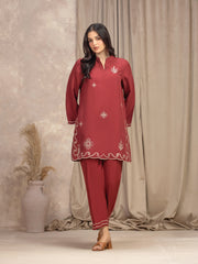 Pret Embroidered Viscose Co-Ord Set - EWTKED5-84069ST