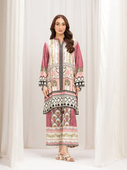 Pret 2Pc Printed Viscose Twill Shirt Trouser - EWTKP5-84073ST