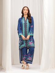 Pret 2Pc Printed Viscose Twill Shirt Trouser - EWTKP5-84080ST