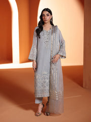 Pret Embroidered Chanderi Suit - EWTKED5-84107-3P