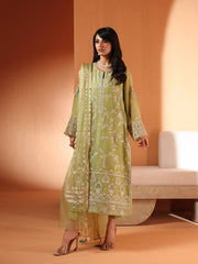 Pret Embroidered Chanderi Suit - EWTKED5-84108-3P