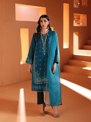 Pret Embroidered Viscose Suit - EWTKED6-84117-3P