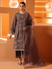 Pret Embroidered Viscose Suit - EWTKED6-84121-3P