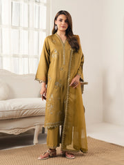 Pret Embroidered Viscose Suit - EWTKED6-84122-3P