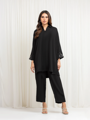 Pret Solid Polyester Co-Ord Set - EWTKS6-86097ST