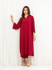 Pret Solid Crep Chiffon Co-Ord Set - EWTKS6-86101ST