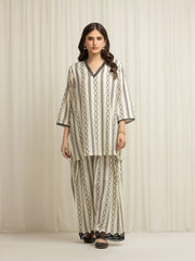Pret Printed Slub Linen Co-Ord Set - EWTKP6-86144ST