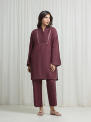Solid Blended Co-Ord Set - EWTKS6-86258ST