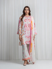 Printed Lawn Suit - EWTKP6-86396-3P