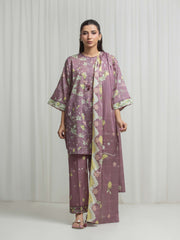 Printed Lawn Suit - EWTKP6-86404-3P