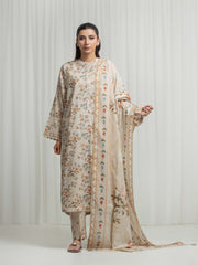 Printed Lawn Suit - EWTKP6-86412-3P