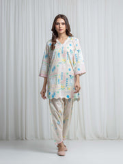 Printed Lawn Co-Ord Set - EWTKP6-86434ST