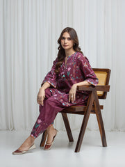 Printed Lawn Co-Ord Set - EWTKP6-86454ST