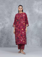 Printed Khaddar Co-Ord Set - EWTKP6-86506ST
