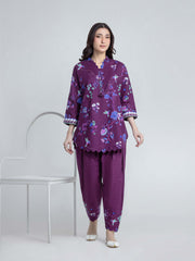 Printed Khaddar Co-Ord Set - EWTKP6-86514ST