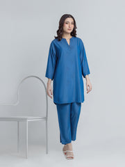 Solid Viscose Co-Ord Set - EWTKS6-86556ST