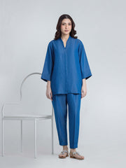 Solid Viscose Co-Ord Set - EWTKS6-86558ST