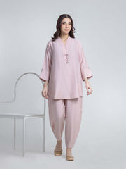 Solid Viscose Co-Ord Set - EWTKS6-86564ST