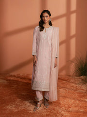 Unstitched Embroidered Karandi Suit - EWU6V22-32092-3P