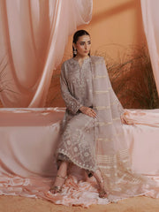 Unstitched Embroidered Munar Suit - EWU6V21-32064-3P