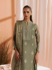 Unstitched Embroidered Munar Suit - EWU6V21-32063-3P