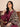 Unstitched Magenta Printed Khaddar 3 Piece - EWU24M3-072