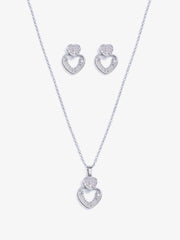 Heart Link Jewelry Set - EAWJS6-006