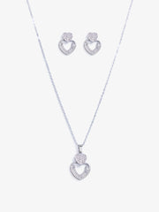 Heart Link Jewelry Set - EAWJS6-006