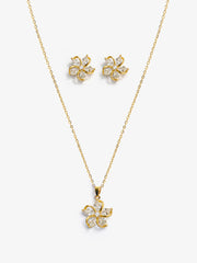 Leaf Link Jewelry Set - EAWJS6-009