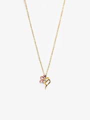 Pink Aurora Bloom Necklace - EAWN5-008