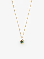 Azure Bloom Necklace - EAWN5-010