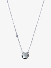 Linked Oval Pendant Necklace - EAWN6-002