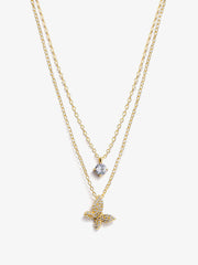 Butterfly Knot Necklace - EAWN6-006