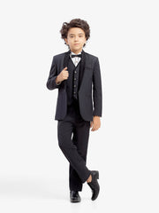 Boy's Dark Grey Coat Pant - EBTCPC5-4508