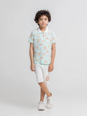 Boy's Light Aqua Co Ord Set - EBTCS6-020