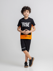 Boy's Black Co Ord Set - EBTCS6-025