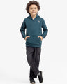 Boy's Dark Teal Hoodie - EBTH24-014