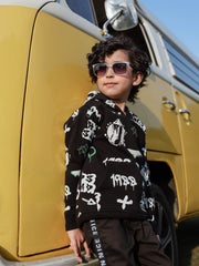 Boy's Black Hoodie - EBTH5-009